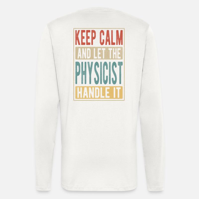 Physicist Retro Gift - Longsleeve - made by SPREAD  - OFF WHITE