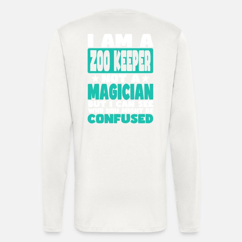 Tierpfleger/in - Langarmshirt - made by SPREAD  - OFF WHITE