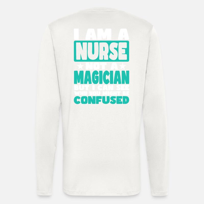 Krankenschwester - Langarmshirt - made by SPREAD  - OFF WHITE