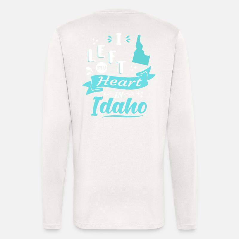 Idaho Souvenir Liebe - Langarmshirt - made by SPREAD  - OFF WHITE