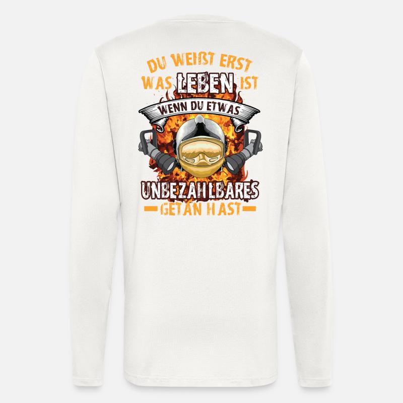 FW - Unbezahlbares getan - Langarmshirt - made by SPREAD  - OFF WHITE