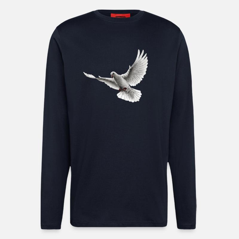 Taube - Langarmshirt - made by SPREAD  - DARK NAVY