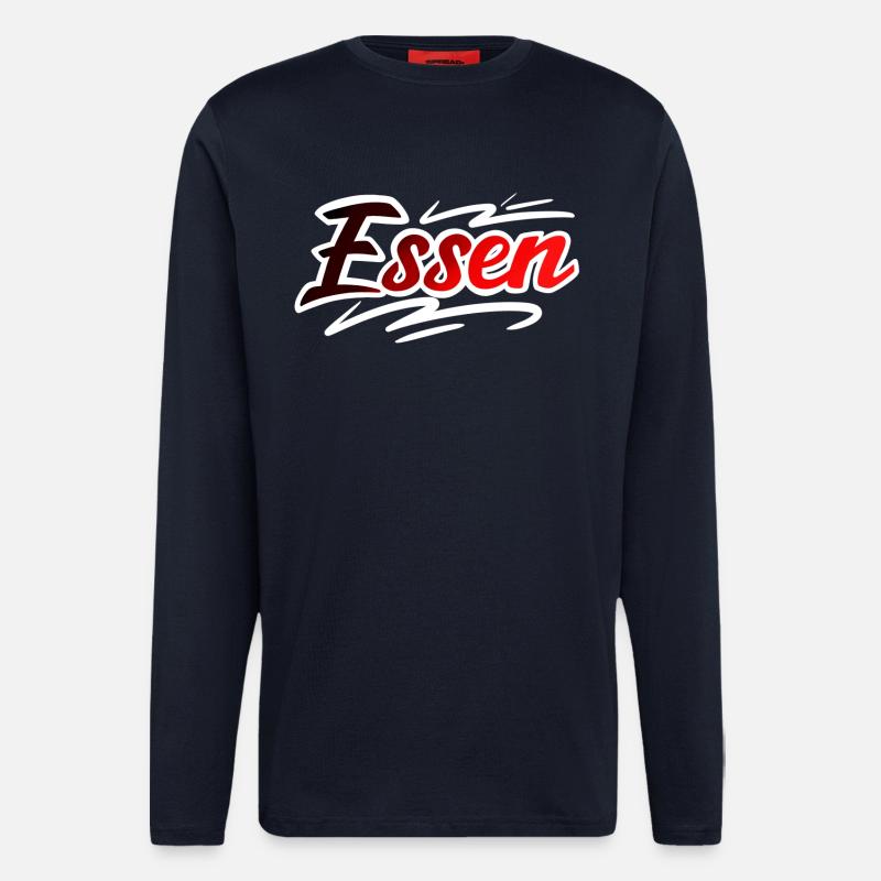 Essen - Langarmshirt - made by SPREAD  - DARK NAVY