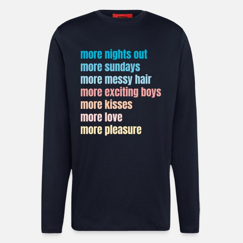 fun - Longsleeve - made by SPREAD  - DARK NAVY
