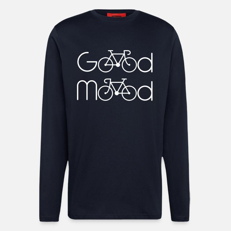 Good Mood - Langarmshirt - made by SPREAD  - DARK NAVY