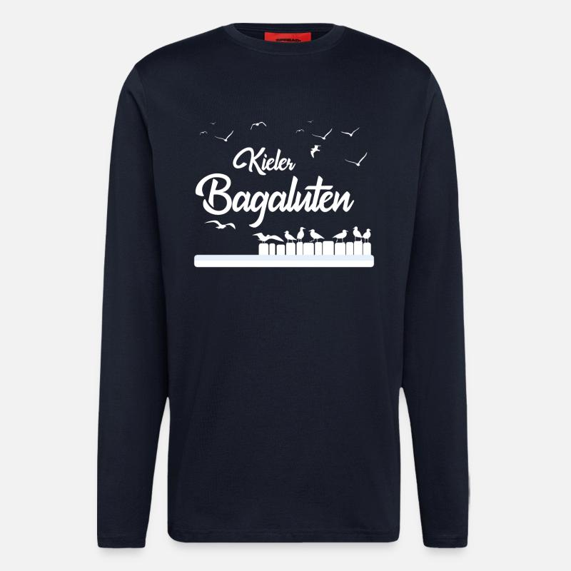 Kieler Bagaluten - Langarmshirt - made by SPREAD - DARK NAVY