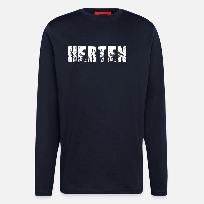 Herten - Langarmshirt - made by SPREAD - DARK NAVY