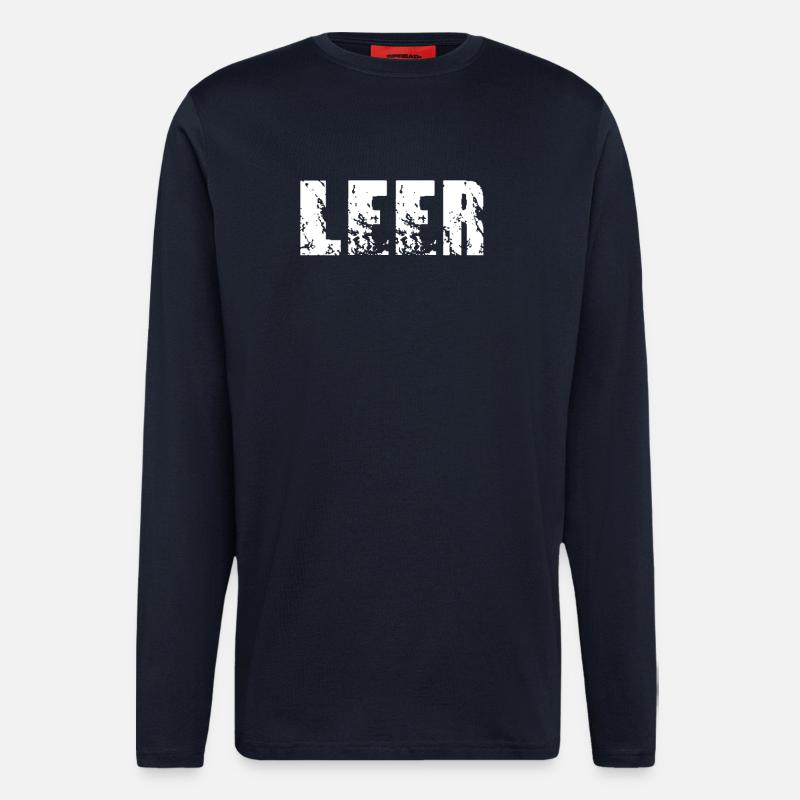 Leer - Langarmshirt - made by SPREAD  - DARK NAVY