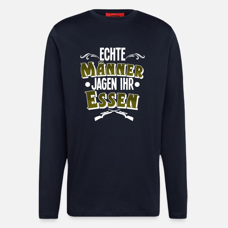 Jäger Jagen - Langarmshirt - made by SPREAD  - DARK NAVY