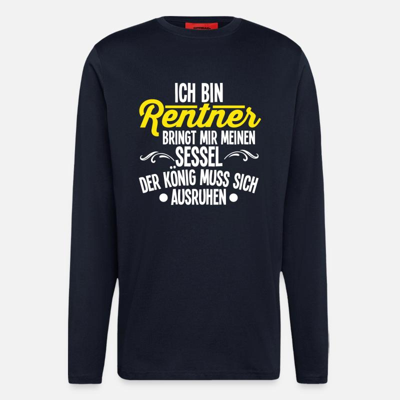 Rentner - Langarmshirt - made by SPREAD  - DARK NAVY