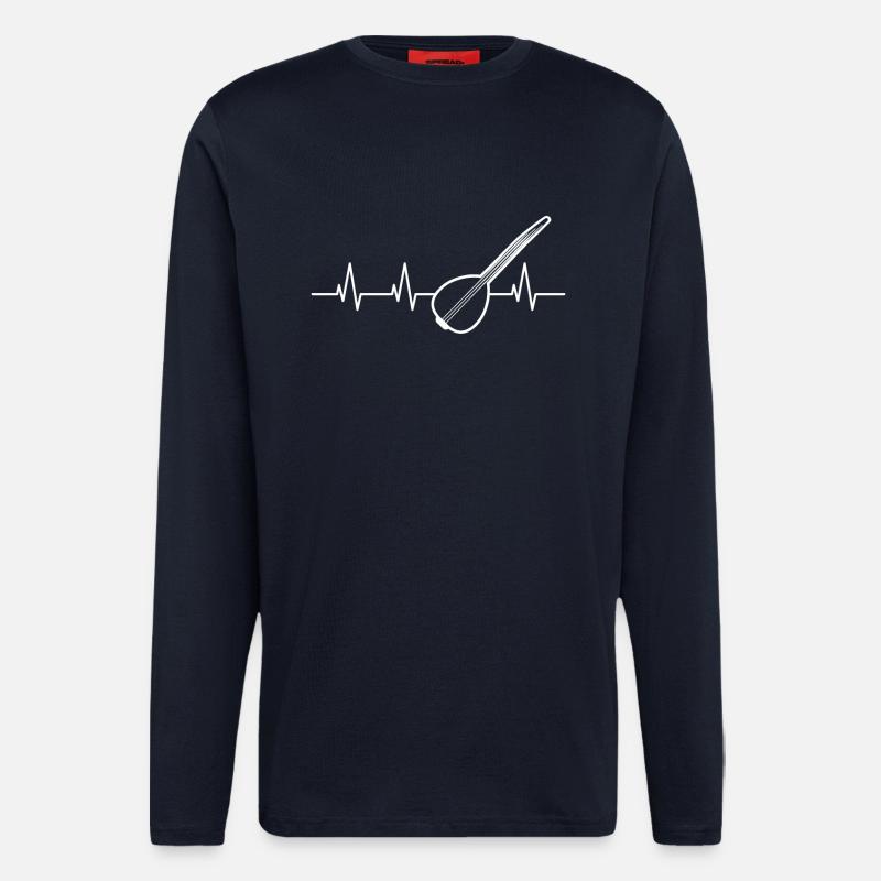 Baglama - Langarmshirt - made by SPREAD - DARK NAVY