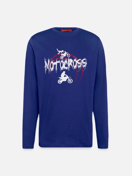 motocross - Longsleeve - made by SPREAD - DARK NAVY