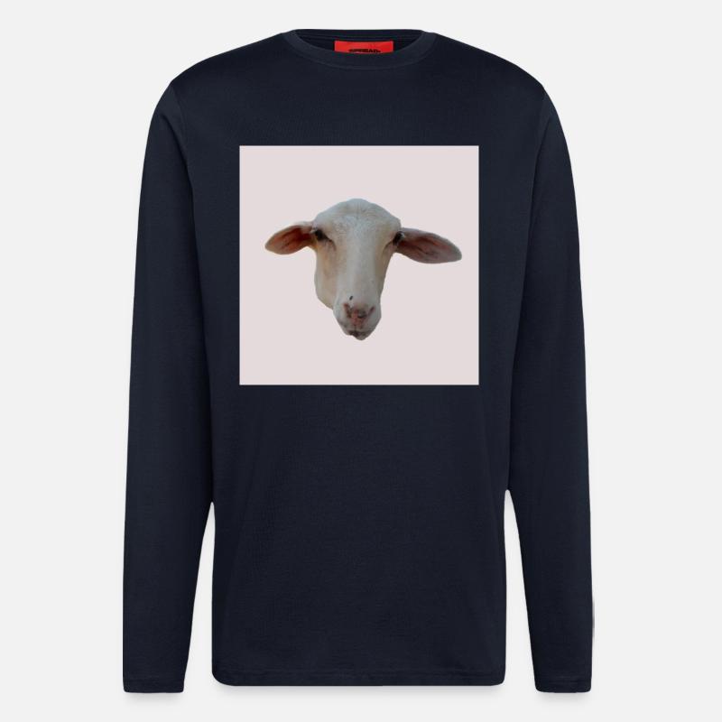 Schaf - Langarmshirt - made by SPREAD  - DARK NAVY