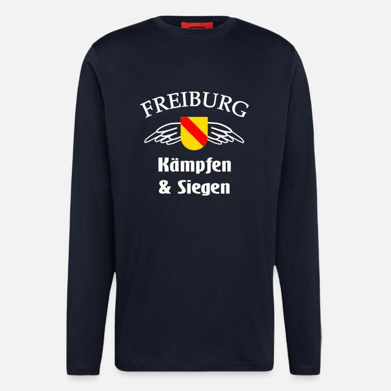 Freiburger - Langarmshirt - made by SPREAD  - DARK NAVY