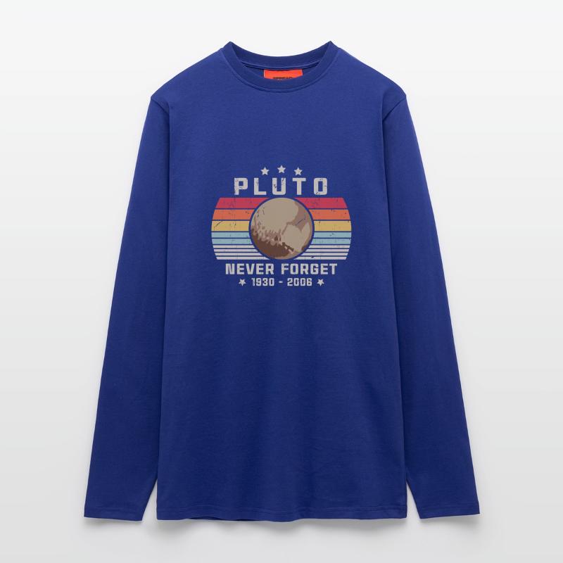 Never Forget Pluto Longsleeve - made by SPREAD 