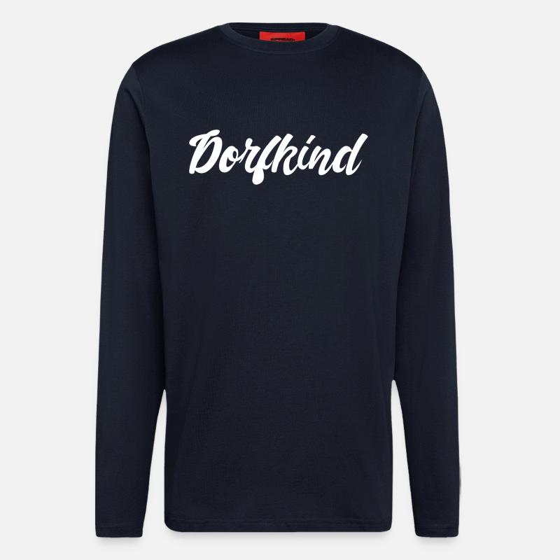 Dorfkind - Langarmshirt - made by SPREAD  - DARK NAVY