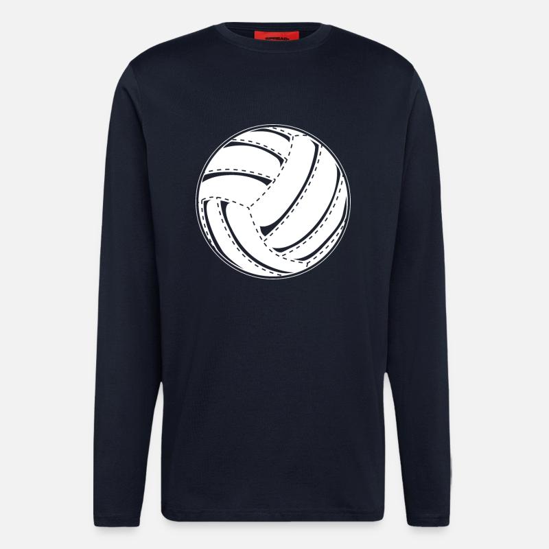 Volleyball - Langarmshirt - made by SPREAD  - DARK NAVY