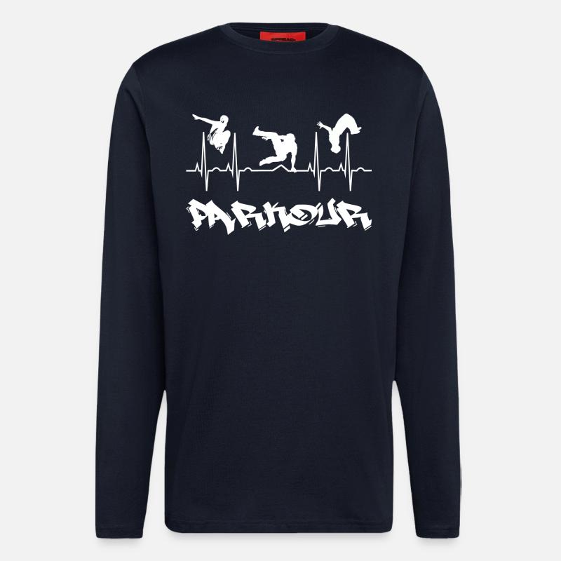Parkour - Longsleeve - made by SPREAD  - DARK NAVY