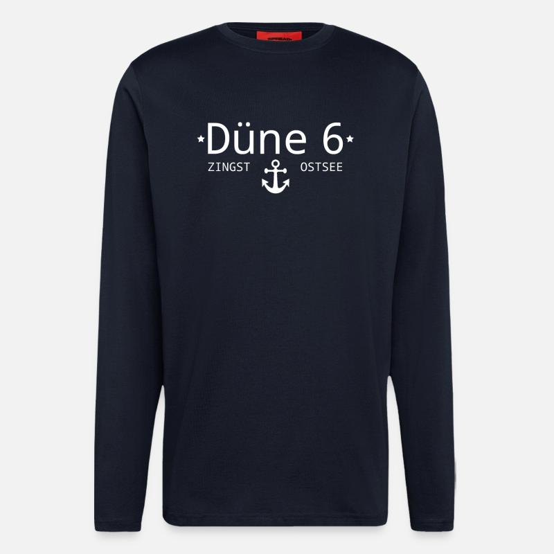 Zingst Ostsee - Langarmshirt - made by SPREAD  - DARK NAVY