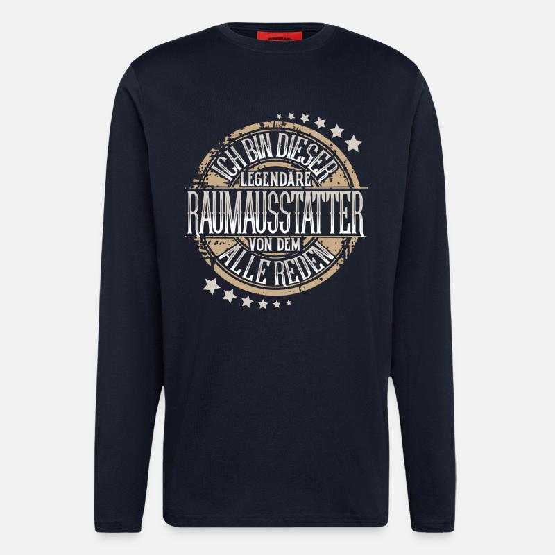 Raumausstatter - Langarmshirt - made by SPREAD  - DARK NAVY