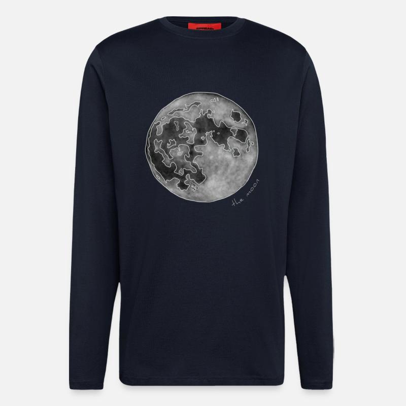 MOND - Langarmshirt - made by SPREAD  - DARK NAVY