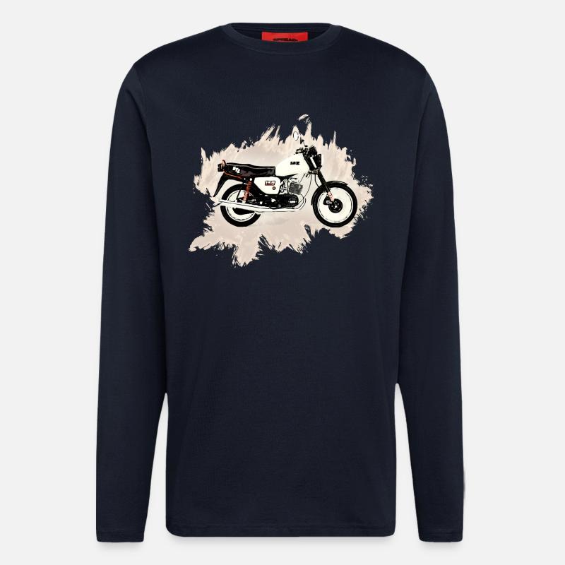 MZ ETZ 150 - Longsleeve - made by SPREAD  - DARK NAVY