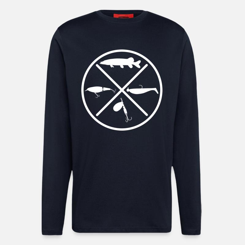 Hecht - Langarmshirt - made by SPREAD  - DARK NAVY