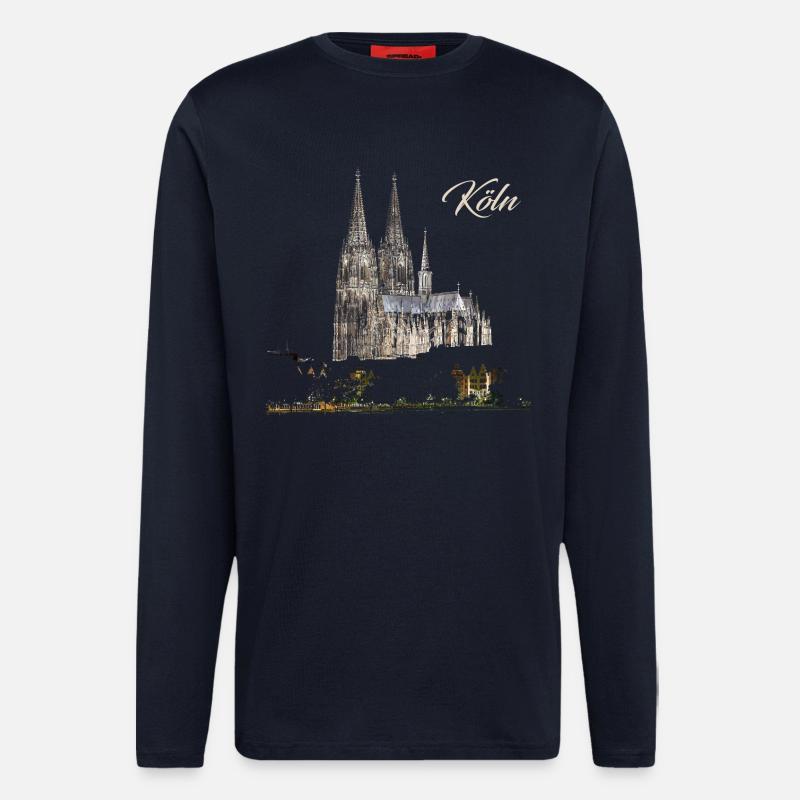 Köln - Langarmshirt - made by SPREAD  - DARK NAVY