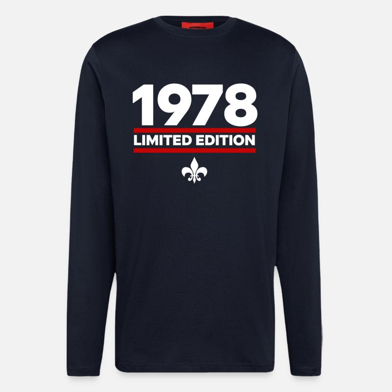 1978 Limited Edition - Langarmshirt - made by SPREAD - DARK NAVY