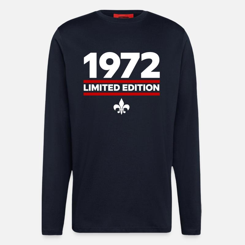 1972 Limited Edition - Langarmshirt - made by SPREAD  - DARK NAVY