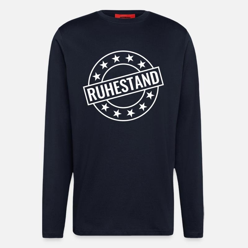 Ruhestand - Langarmshirt - made by SPREAD  - DARK NAVY