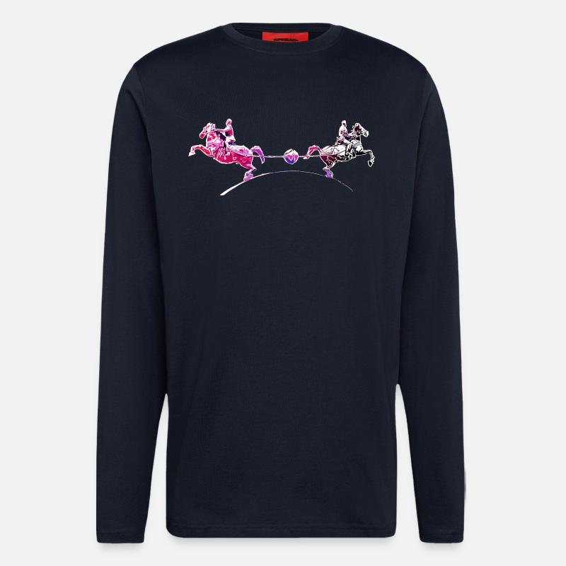 Magdeburger | Magdeburg | Halbkugel-Experiment - Langarmshirt - made by SPREAD  - DARK NAVY