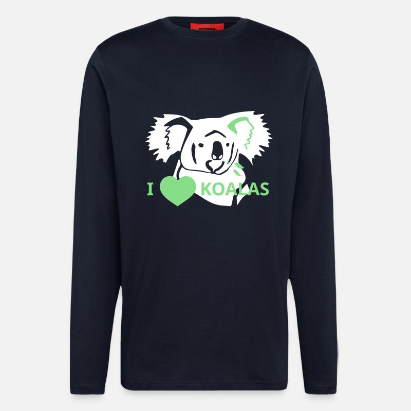 LoveKoalas - Langarmshirt - made by SPREAD  - DARK NAVY
