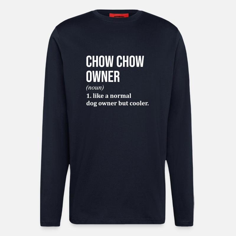Chow Chow - Longsleeve - made by SPREAD  - DARK NAVY