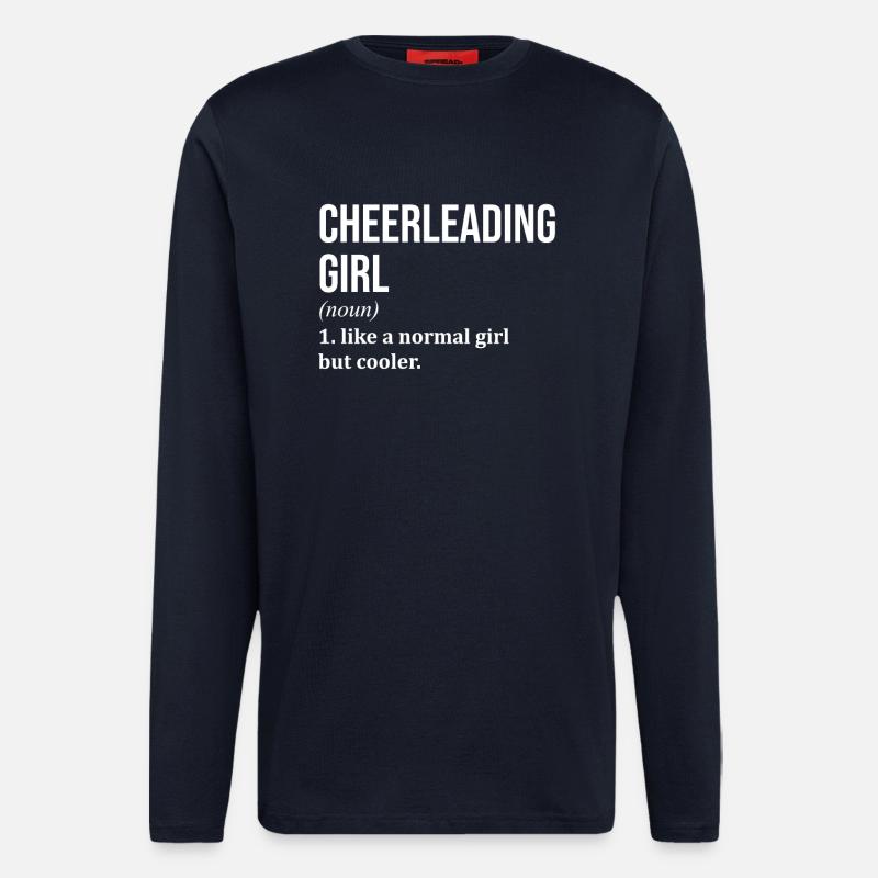 Cheerleader - Langarmshirt - made by SPREAD  - DARK NAVY