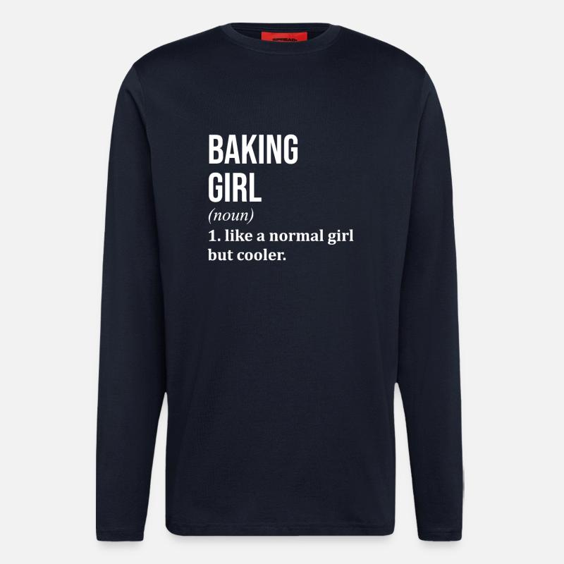 cuisson - Manches longues bio décontracté fabriqué en UE - DARK NAVY
