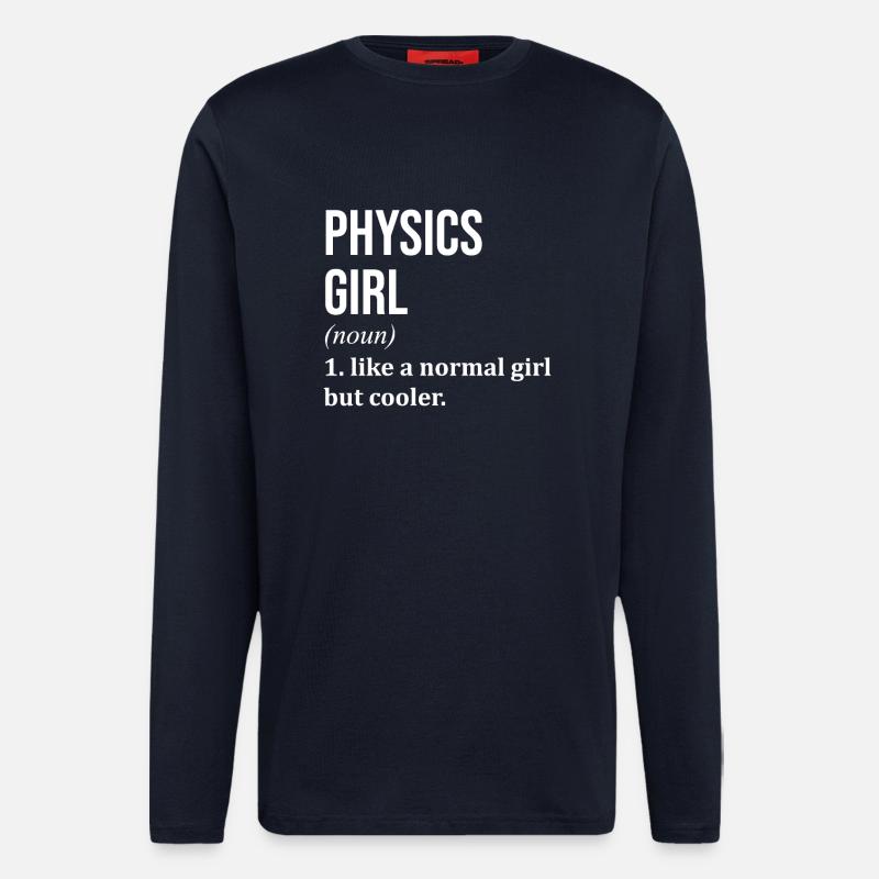 Physik - Langarmshirt - made by SPREAD  - DARK NAVY