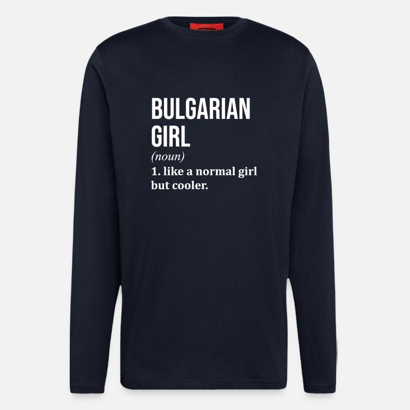 Bulgarien - Langarmshirt - made by SPREAD  - DARK NAVY