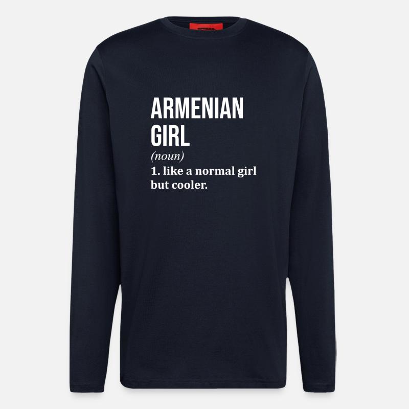 Armenien - Langarmshirt - made by SPREAD  - DARK NAVY