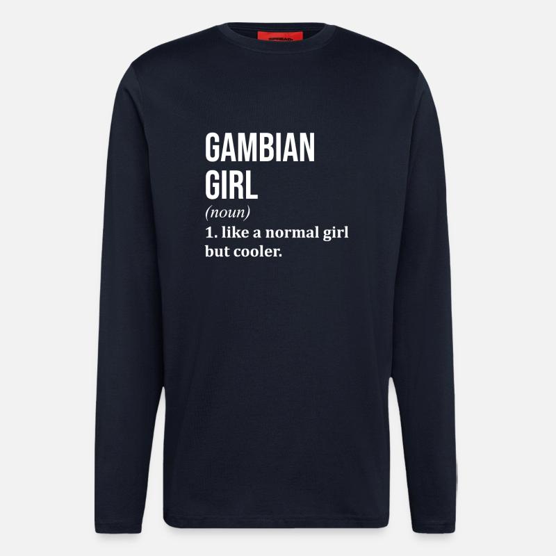 Gambia - Langarmshirt - made by SPREAD  - DARK NAVY