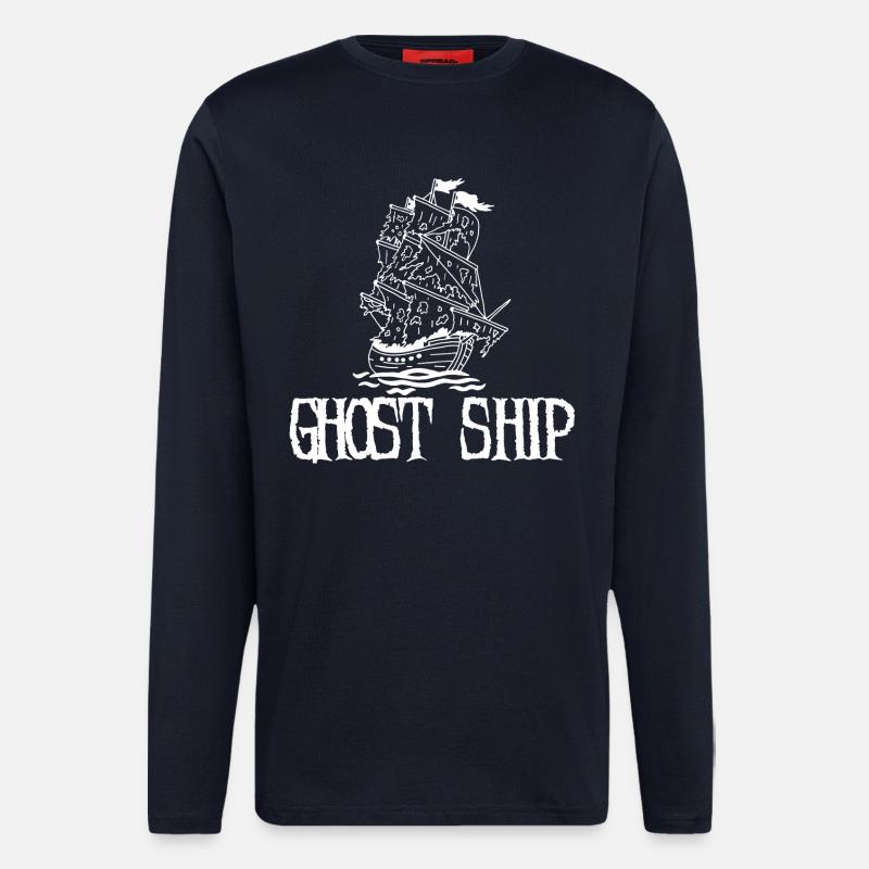 Ghost Ship - Longsleeve - made by SPREAD  - DARK NAVY
