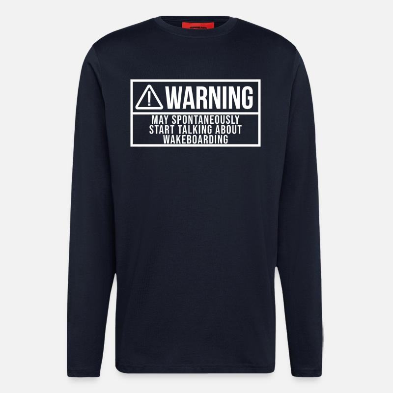 Wakeboard - Langarmshirt - made by SPREAD - DARK NAVY