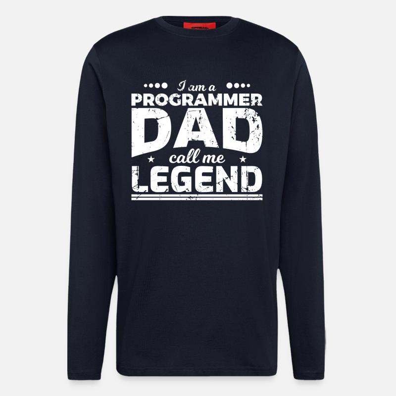 Coder Dad - Longsleeve - made by SPREAD  - DARK NAVY
