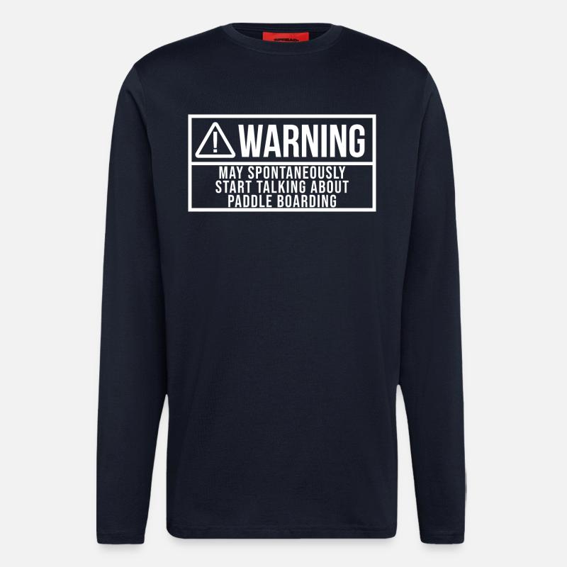 Paddleboard - Langarmshirt - made by SPREAD  - DARK NAVY