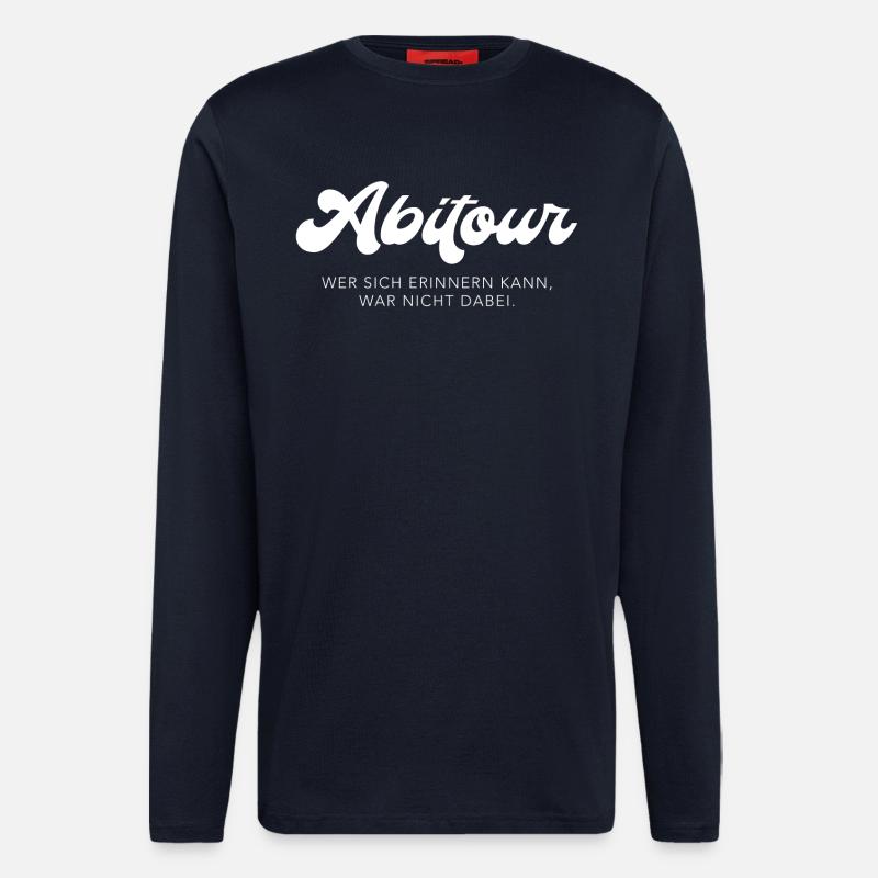 Abitur Tour - Langarmshirt - made by SPREAD  - DARK NAVY