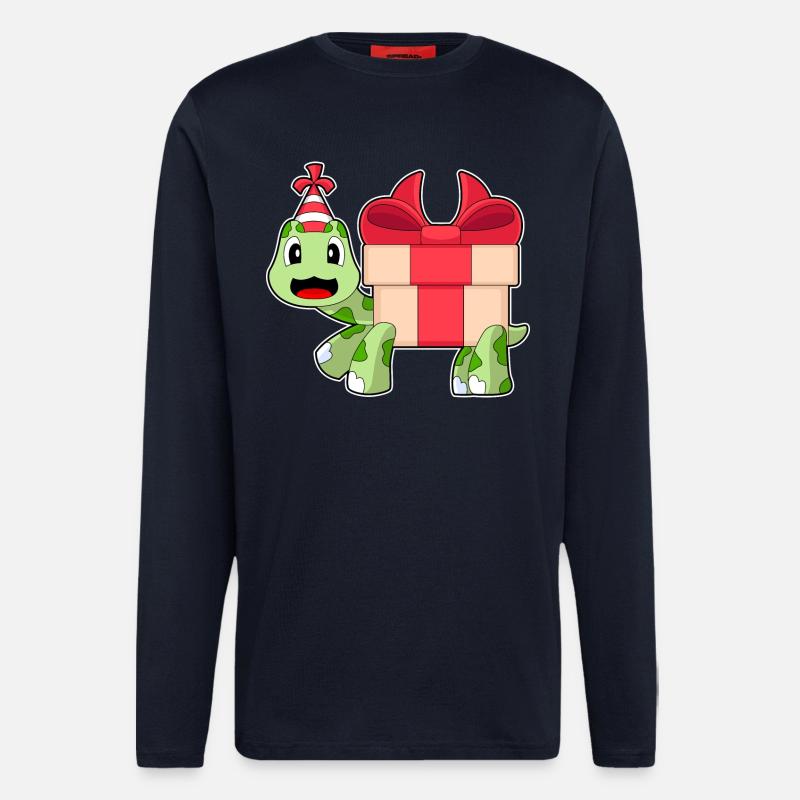 Turtle Birthday Package - Longsleeve - made by SPREAD - DARK NAVY