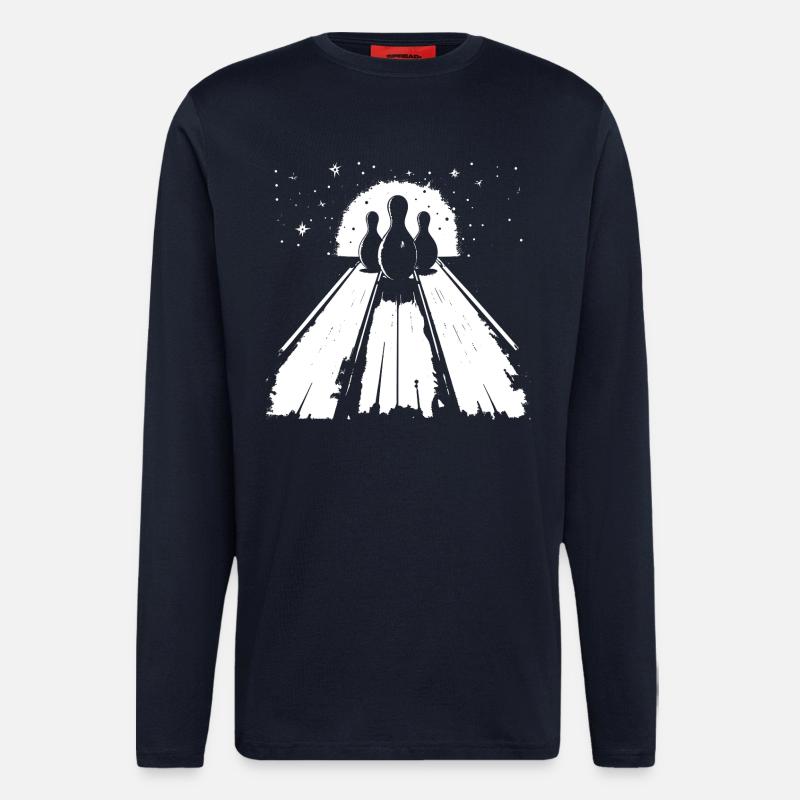 Bowling - Langarmshirt - made by SPREAD  - DARK NAVY