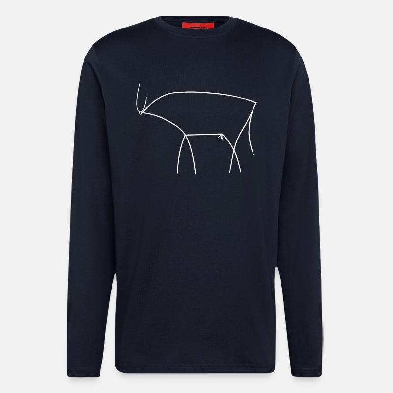 Bull - Longsleeve - made by SPREAD  - DARK NAVY