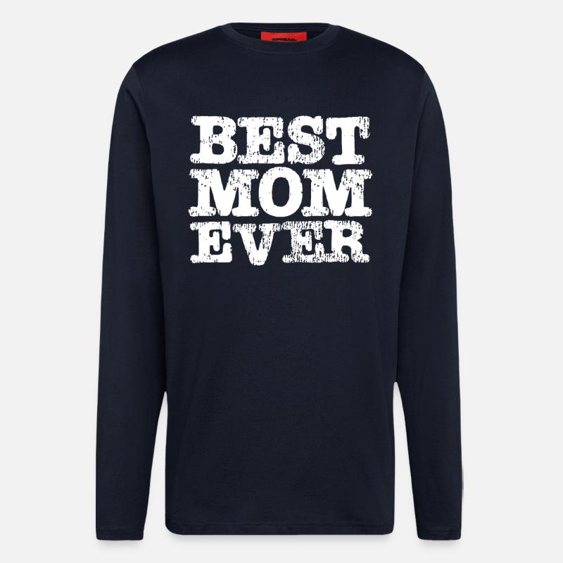 Best MOM Ever - Langarmshirt - made by SPREAD  - DARK NAVY