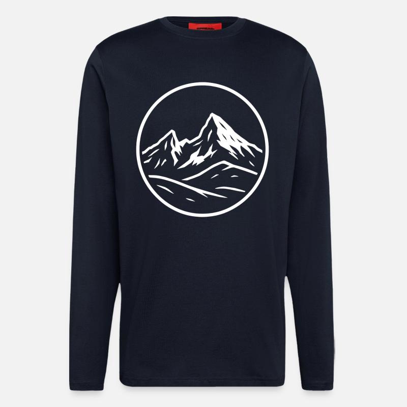 Watzmann - Langarmshirt - made by SPREAD  - DARK NAVY
